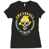 greyskull power company Ladies Fitted T-Shirt
