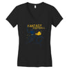 fantasy football Women's V-Neck T-Shirt