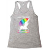 look it's a magical fck unicorn funny Racerback Tank