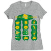 cheesy talk Ladies Fitted T-Shirt