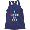 I Love my Dad Racerback Tank