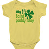 my 1st saint paddyday Baby Bodysuit
