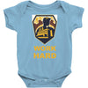 work hard Baby Onesie