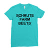 schrute farm beets Ladies Fitted T-Shirt