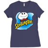 skellington Ladies Fitted T-Shirt