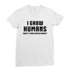 I Grow Humans - What is Your Super Power? Ladies Fitted T-Shirt