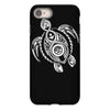 hawaiian turtle tribal art iPhone 8 Case