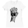 hand Ladies Fitted T-Shirt
