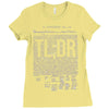 political illiteracy Ladies Fitted T-Shirt
