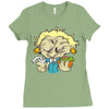 papy burger Ladies Fitted T-Shirt