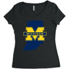 Indiana for Michigan - Limited edition Women's Triblend Scoop T-shirt
