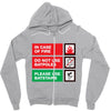 bat safety Zipper Hoodie