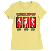 santa's grotto gentlemens club Ladies Fitted T-Shirt