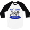 papa s service 3/4 Sleeve Shirt