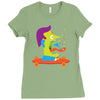 skate face Ladies Fitted T-Shirt