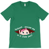 June Peeking Out Baby Girl T-Shirt