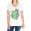 scared straight Ladies Curvy T-Shirt