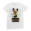 pluto Ladies Fitted T-Shirt