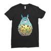 totoro forest Ladies Fitted T-Shirt