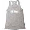 drums   problem solved   mens funny Racerback Tank