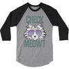 CHECK MEOWT CAT 3/4 Sleeve Shirt