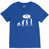banksy funny human evolution indie V-Neck Tee