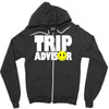funny trip advisor Zipper Hoodie