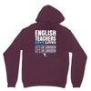 english teacher save lives Hoodie