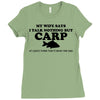 my wife Ladies Fitted T-Shirt