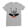 eagle khabib Ladies Fitted T-Shirt