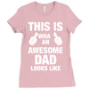 new daddy christmas funny Ladies Fitted T-Shirt