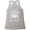 vintage made in 1989 perfectly aged a living legend Racerback Tank