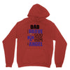 my dad was so brave god made him an angel Unisex Hoodie