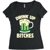 drink up bitches Women's Triblend Scoop T-shirt