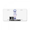 no probllama License Plate