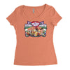 the muppets dr teeth, ideal birthday gift or present Women's Triblend Scoop T-shirt