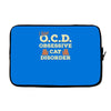 i have o.c.d obsessive cat disorder Laptop sleeve