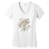torn rib cage Women's V-Neck T-Shirt