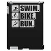 v6 swim bike run iPad 3 and 4 Case