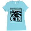 procrastinators unite! Ladies Fitted T-Shirt