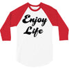 enjoy life 3/4 Sleeve Shirt