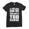 this is perfect for lake days! Ladies Fitted T-Shirt