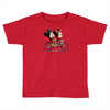 biking down main street Toddler T-shirt