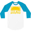 stay gold ponyboy the outsiders movie book 3/4 Sleeve Shirt