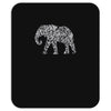 elephant filled pattern cool Mousepad