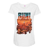 run! Maternity Scoop Neck T-shirt