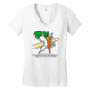 makanko salad!!! Women's V-Neck T-Shirt