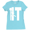 fuck it Ladies Fitted T-Shirt