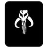 mandalorian symbol star wars tee boba fett bantha skull jedi sith Mousepad