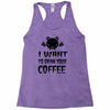 coffee drinkers Racerback Tank